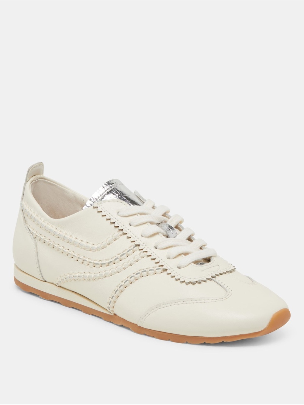 Dolce Vita Delany Sneakers Off White Leather Sneakers